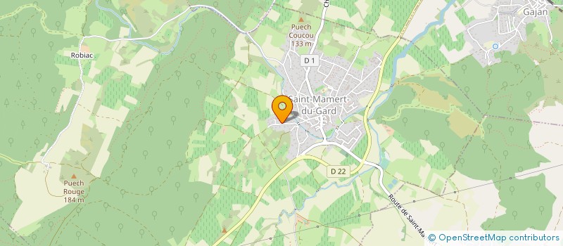 localisation de l'entreprise DOMAINE NORD CLEMENT  MONTPEZAT