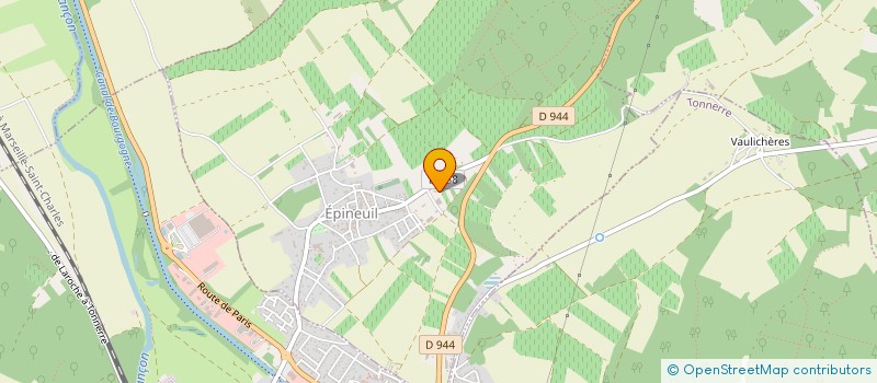 localisation de l'entreprise DOMAINE OLIVIER WARTEL  CHABLIS