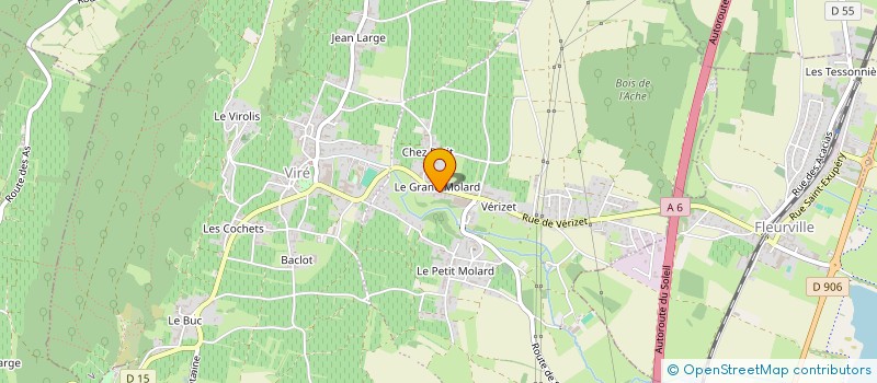 localisation de l'entreprise DOMAINE PASCAL BONHOMME à VIRE
