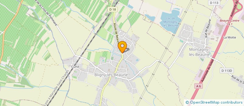 localisation de l'entreprise DOMAINE PATRICK PESTRE  BOUZE-LES-BEAUNE