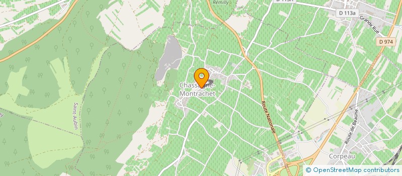 localisation de l'entreprise DOMAINE PIERRICK BOULEY à VOLNAY