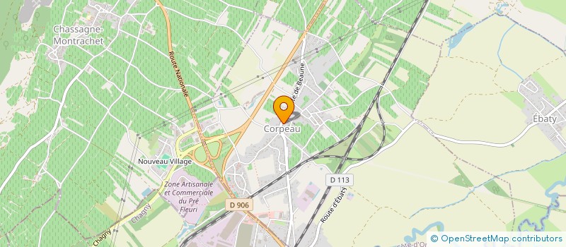 localisation de l'entreprise DOMAINE PIGUET-CHOUET & FILS  AUXEY-DURESSES