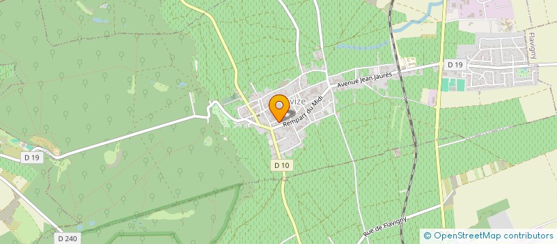 localisation de l'entreprise DOMAINE PRIN  AVIZE