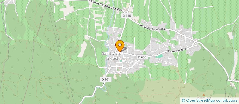 localisation de l'entreprise DOMAINE RAMBERT à SAINT-VICTOR-LA-COSTE