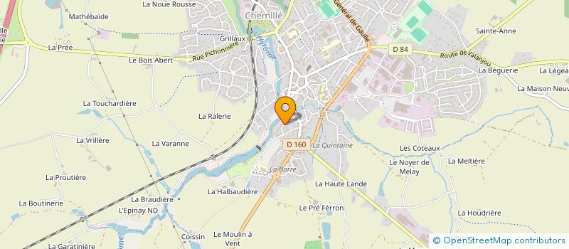 localisation de l'entreprise DOMAINE REAL à CHOLET