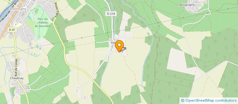 localisation de l'entreprise DOMAINE ROULOT MASSONNAT  DORMANS