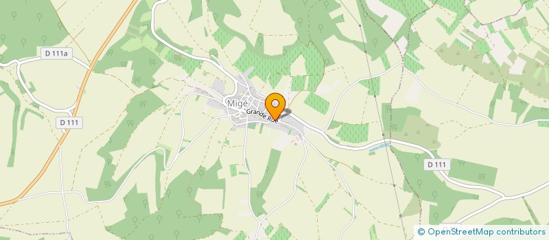 localisation de l'entreprise DOMAINE SAGOS  MIGE