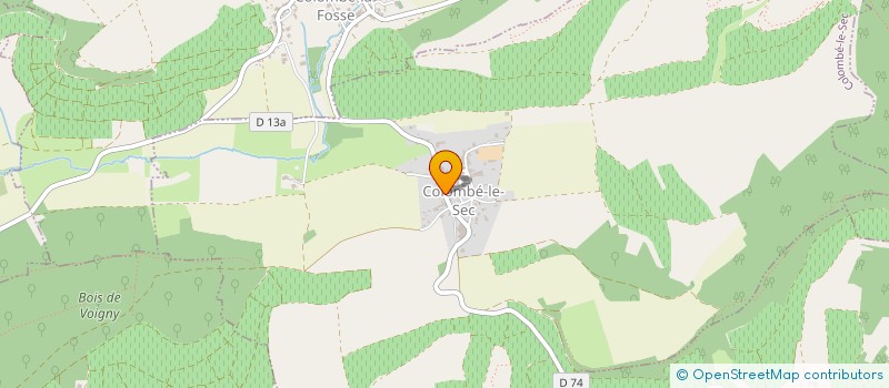 localisation de l'entreprise DOMAINE SAINT ANTOINE  COLOMBE-LE-SEC