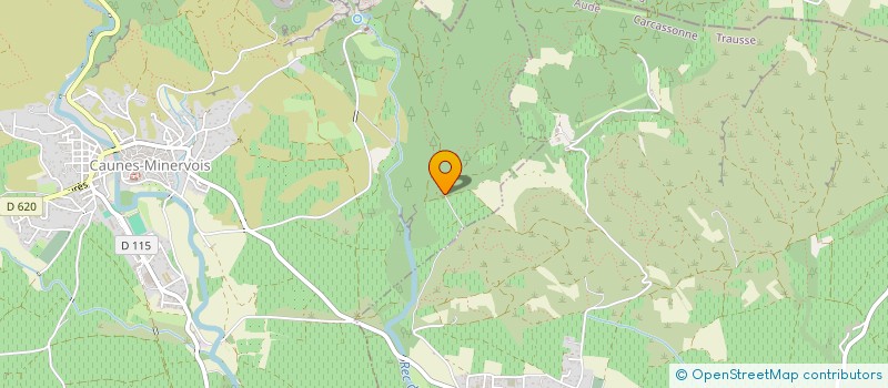 localisation de l'entreprise DOMAINE SAINT-AUGUSTIN  RIEUX-MINERVOIS