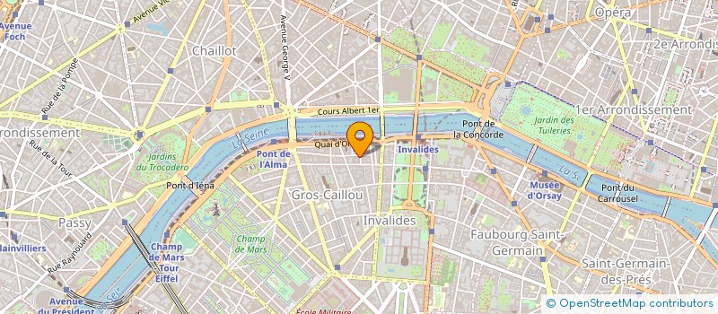 localisation de l'entreprise DOMAINE SAINT HILAIRE à PARIS