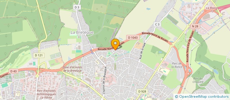 localisation de l'entreprise DOMAINE SAINT JEAN  BOIS-GUILLAUME