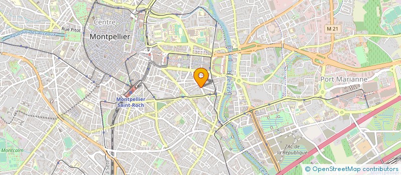 localisation de l'entreprise DOMAINE SAINT LOUIS  MONTPELLIER