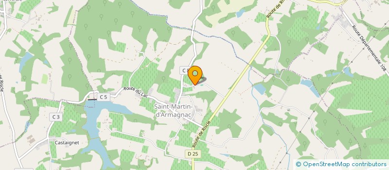 localisation de l'entreprise DOMAINE SAINT-MARTIN  SAINT-MARTIN-D'ARMAGNAC