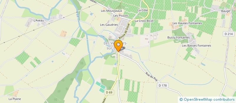 localisation de l'entreprise DOMAINE SAINT MAURILLE (DSM) à DOUE-EN-ANJOU