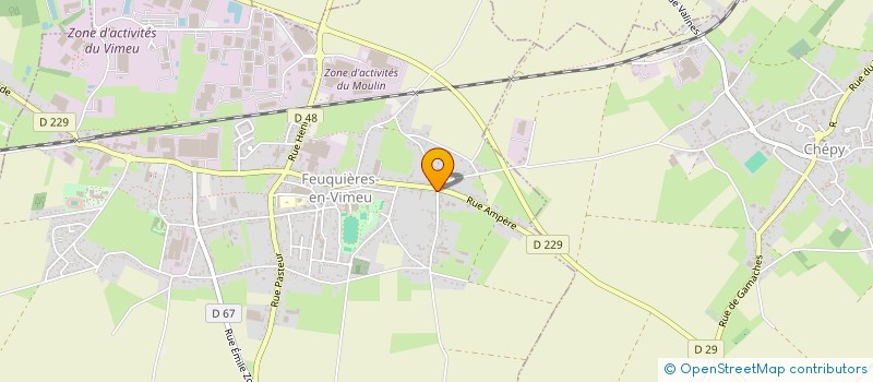 localisation de l'entreprise DOMAINE SAINTE ANNE à FEUQUIERES-EN-VIMEU