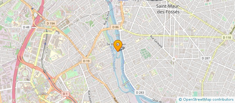 localisation de l'entreprise DOMAINE SAINTE CATHERINE  CRETEIL