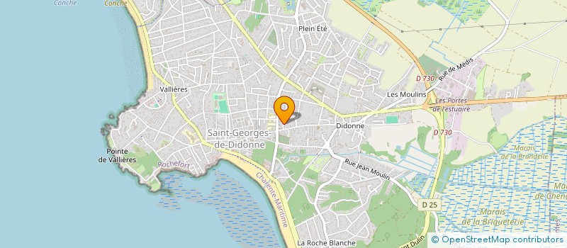 localisation de l'entreprise DOMAINE SAINTE FOY  SAINT-GEORGES-DE-DIDONNE