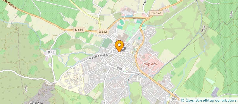 localisation de l'entreprise DOMAINE SAINTE MARGUERITE  CAMELAS