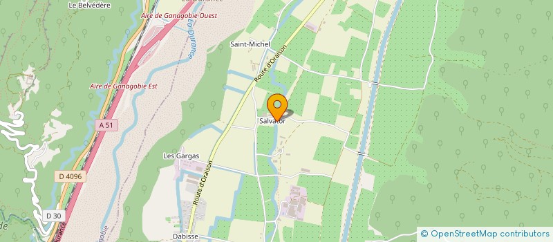 localisation de l'entreprise DOMAINE SALVATOR à LES MEES