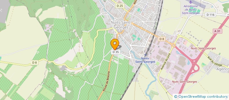 localisation de l'entreprise DOMAINE SERMET PERE ET FILS à NUITS-SAINT-GEORGES