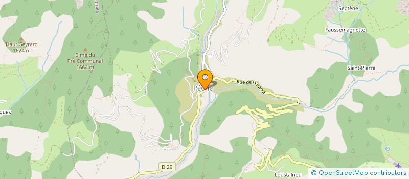 localisation de l'entreprise DOMAINE SHANTI à ENTRAUNES