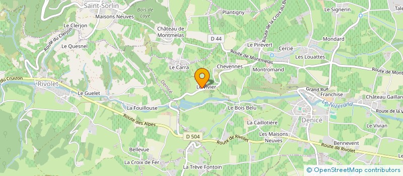 localisation de l'entreprise DOMAINE SIGNATURE à PORTE-DES-PIERRES-DOREES