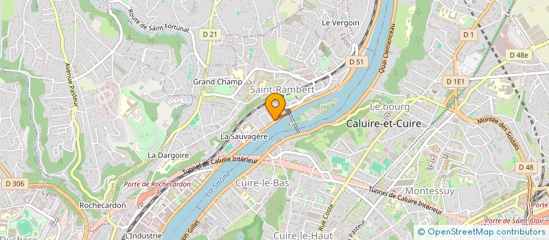 localisation de l'entreprise DOMAINE SKA à LYON