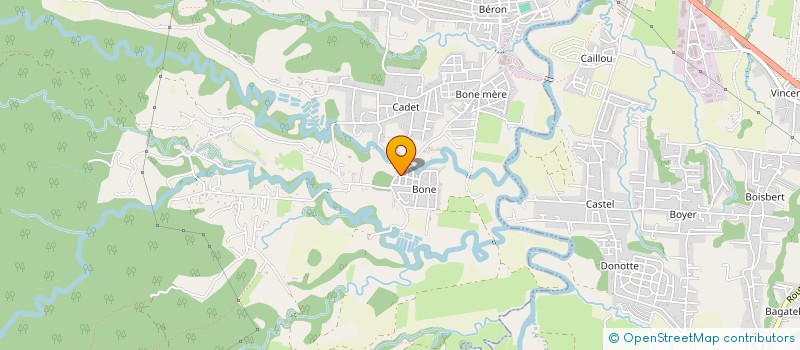 localisation de l'entreprise DOMAINE SOLEIL  SAINTE-ROSE