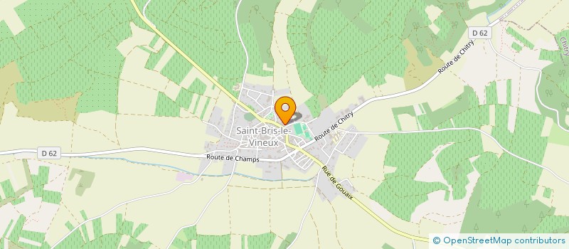 localisation de l'entreprise DOMAINE SORIN DE FRANCE à ST BRIS LE VINEUX