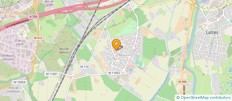 localisation de l'entreprise DOMAINE ST FULCRAND à CASTELNAU-LE-LEZ