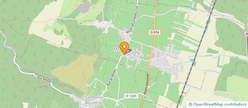 localisation de l'entreprise DOMAINE STEPHANE MAGNIEN à MOREY-SAINT-DENIS