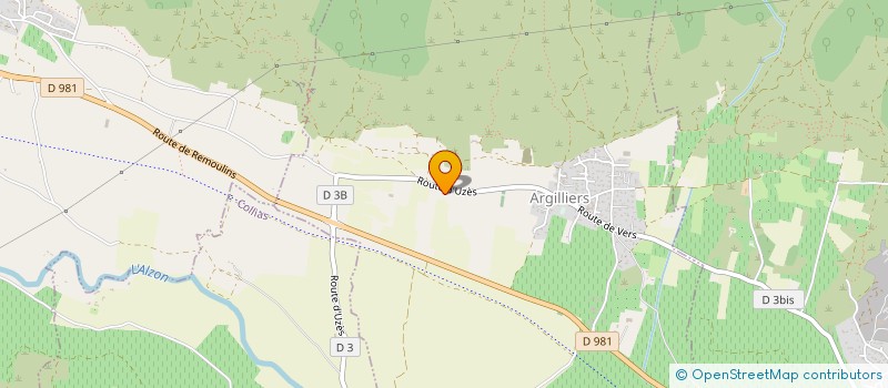 localisation de l'entreprise DOMAINE TARDIEU FERRAND  ARGILLIERS