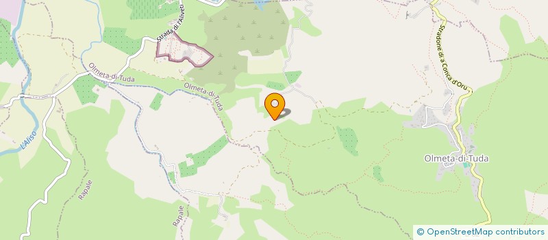 localisation de l'entreprise DOMAINE TERRE DES ANGES  OLMETA DI TUDA
