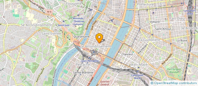 localisation de l'entreprise DOMAINE TOITURE  LYON