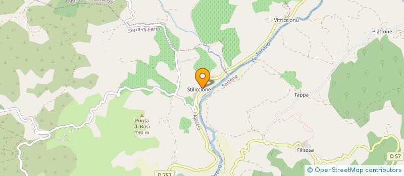localisation de l'entreprise DOMAINE U STILICCIONU à SERRA-DI-FERRO