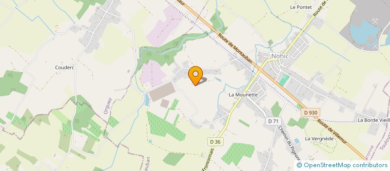 localisation de l'entreprise DOMAINE VERT MER à NOHIC