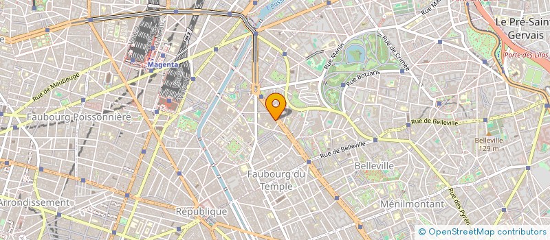 localisation de l'entreprise DOMAINE VINDASCA  PARIS