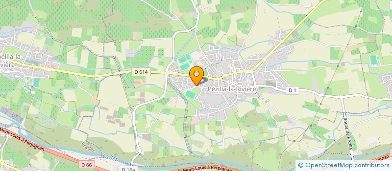 localisation de l'entreprise DOMAINE XANXO à PEZILLA-LA-RIVIERE