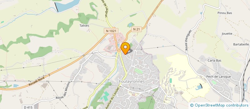localisation de l'entreprise DOMAINES D'OKA à FOULAYRONNES