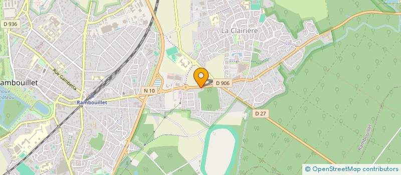 localisation de l'entreprise DOMAINES DE FRANCE IMMOBILIER  RAMBOUILLET