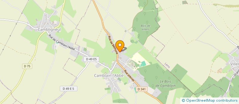 localisation de l'entreprise DOMAINES DE L'ARTOIS  SAVY-BERLETTE