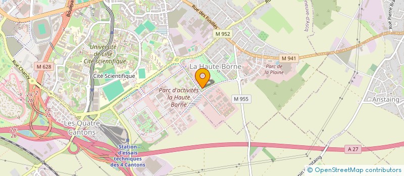 localisation de l'entreprise DOMAINES DE LA PETITE FLEUR à VILLENEUVE D'ASCQ