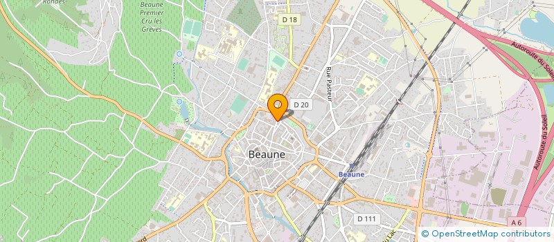 localisation de l'entreprise DOMAINES ET CHATEAUX DE BOURGOGNE REUNIS à BEAUNE