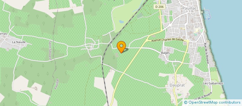 localisation de l'entreprise DOMAINES FRANCOIS-XAVIER BORIE  PAUILLAC