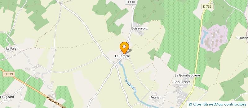localisation de l'entreprise DOMAINES JEAN MARTELL à ROUILLAC