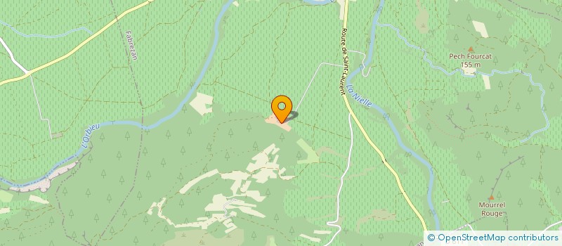 localisation de l'entreprise DOMAINES LANGUEDOCIENS  FABREZAN