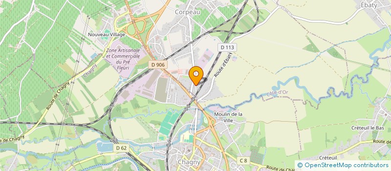 localisation de l'entreprise DOMAINES LEFLAIVE à PULIGNY-MONTRACHET