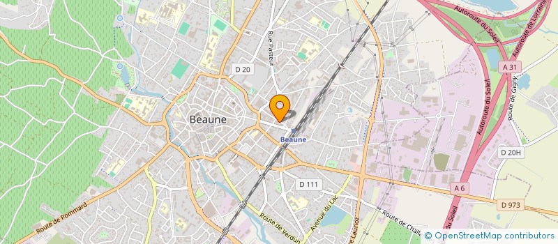 localisation de l'entreprise DOMAINES PHILIPPE PACALET à BEAUNE