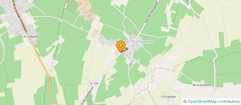 localisation de l'entreprise DOMAINES REMY PIRON à ANGEAC-CHAMPAGNE