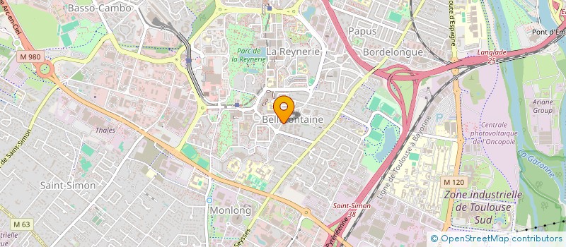 localisation de l'entreprise DOMAINFOR à TOULOUSE